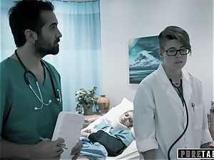 pure TABOO pervert doc Gives nubile Patient cootchie check-up