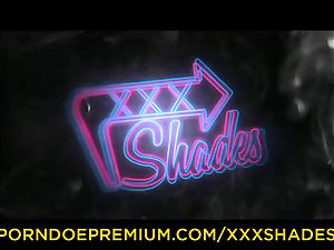 xxx SHADES - hardcore bday fuck-a-thon for dark haired